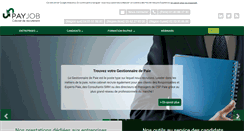 Desktop Screenshot of payjob.fr